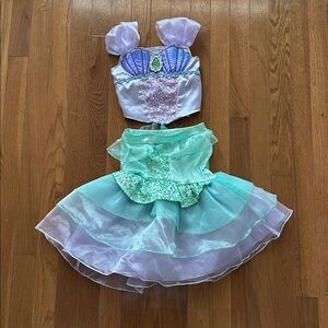 Disney’s Ariel dress up costume, size 3